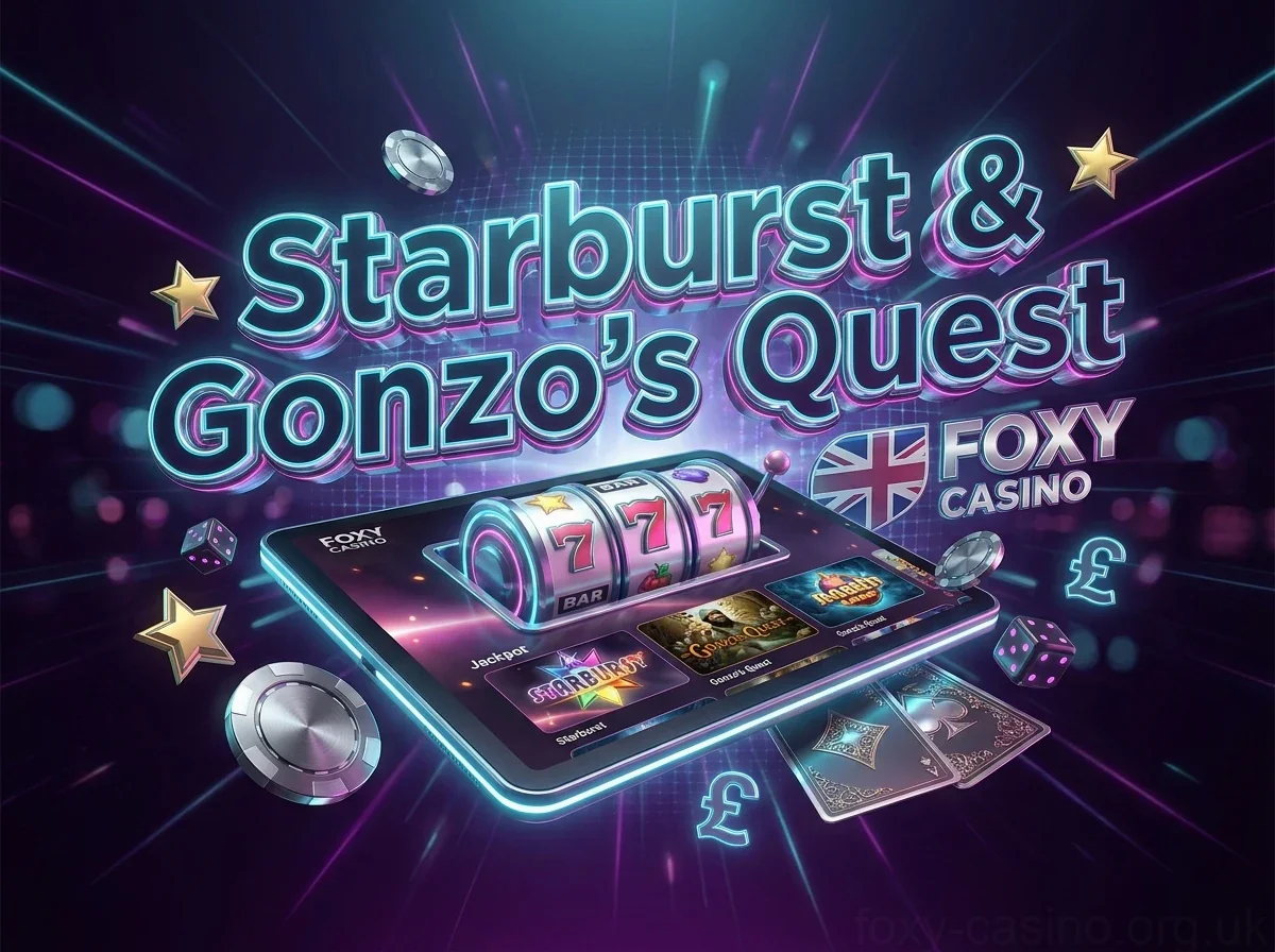 Starburst& Gonzo's Quest